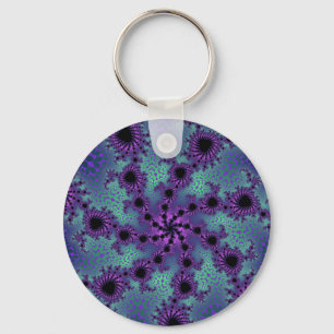 Purple Obliteration Keychain
