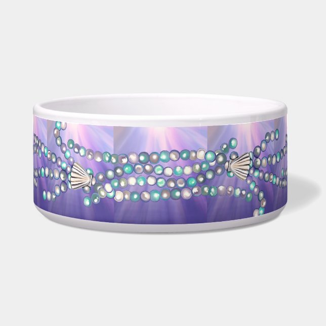 Purple Ocean Mermaid Bowl (Front)