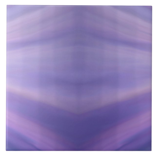 Purple ocean mermaid ceramic tile (Front)