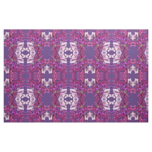 Purple Ocean Mermaid Fabric