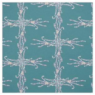 Purple Ocean Mermaid Fabric