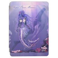 Purple Ocean Mermaid iPad Air Cover