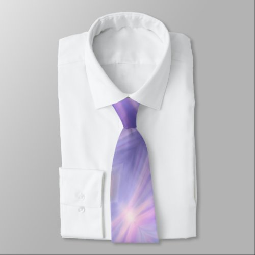 Purple Ocean Mermaid Neck Tie