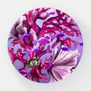Purple Ocean Mermaid Paperweight