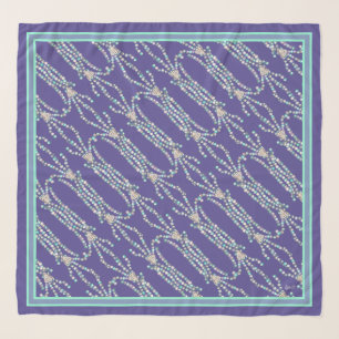 Purple Ocean Mermaid Scarf