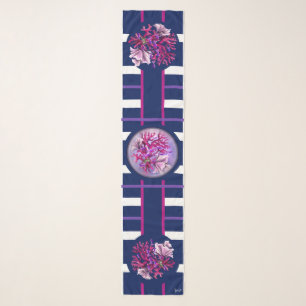 Purple Ocean Mermaid Scarf