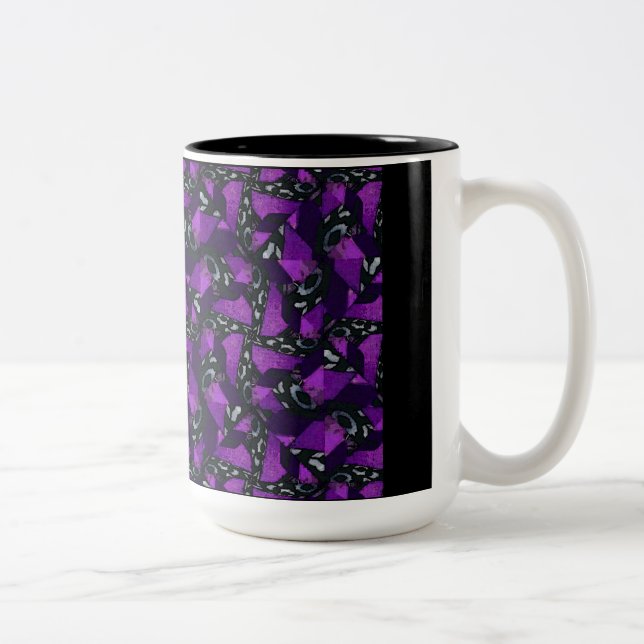 Purple Octopus Coffee Mug (Right)