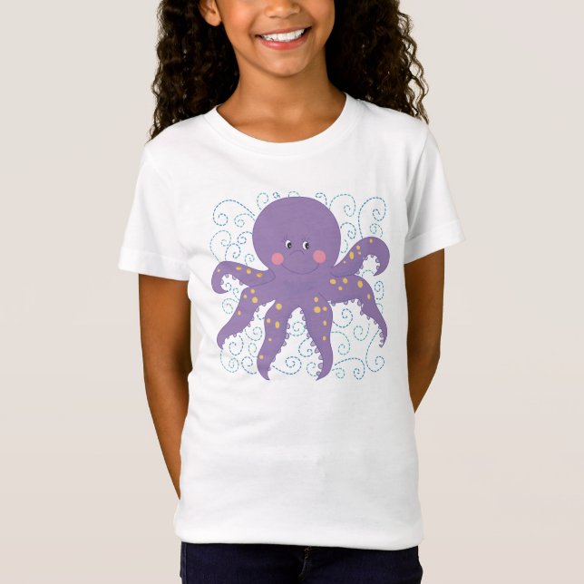 Purple Octopus Tshirt (Front)