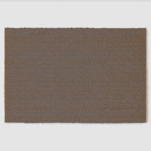 Purple Ogee Pattern Coir Mat