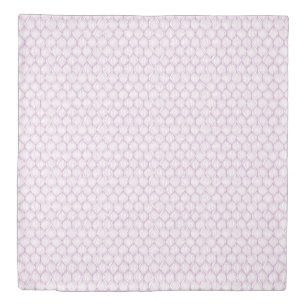 Purple ogee stripes pattern background duvet cover