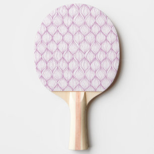 Purple ogee stripes pattern background Ping-Pong paddle
