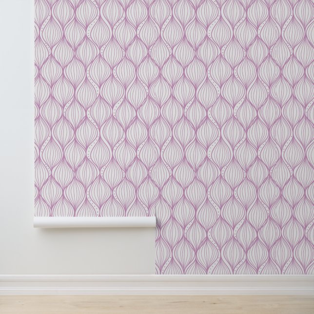 Purple ogee stripes pattern background wallpaper  (Application)