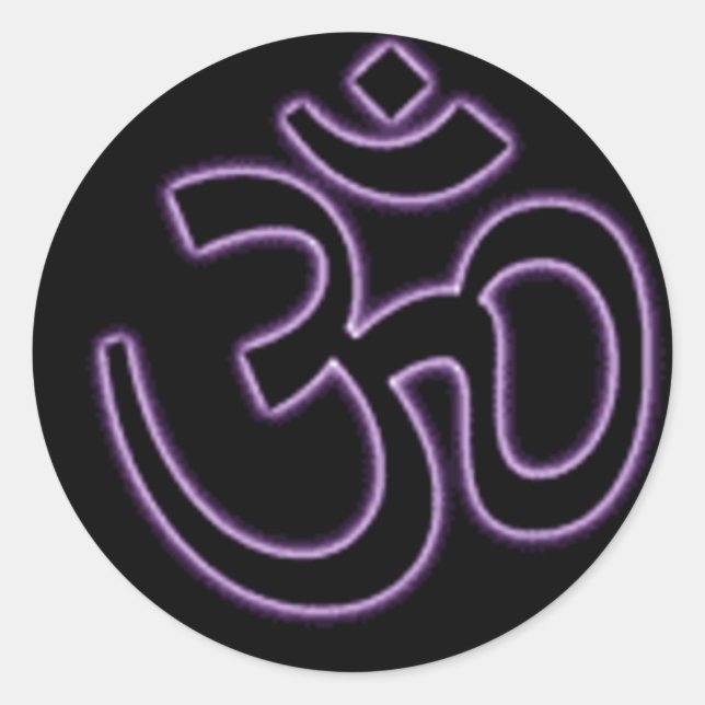 Purple Ohm Sticker (Front)