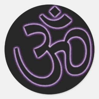 Purple Ohm Sticker