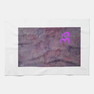 Purple Om Towel