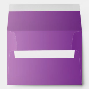 Purple Ombre A7 Envelope