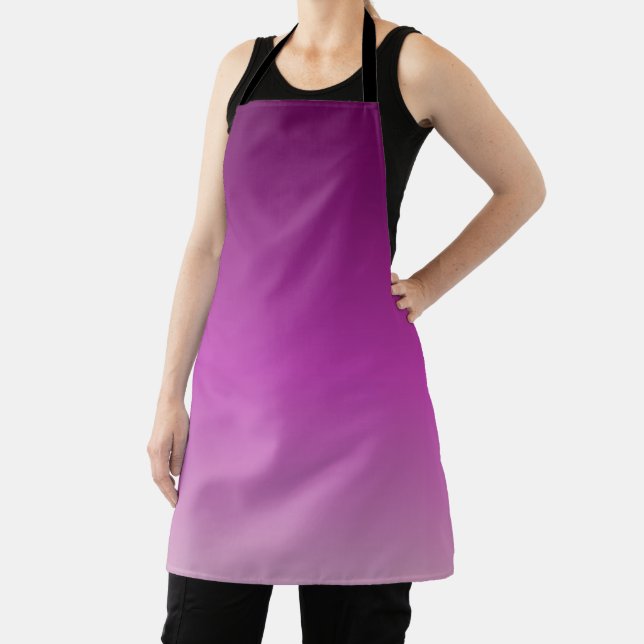 Purple Ombre Apron (Insitu)