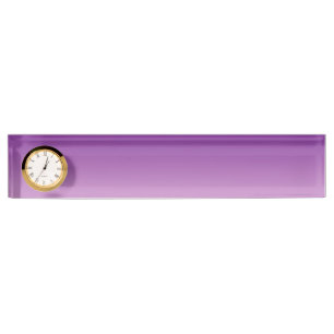 Purple Ombre Desk Name Plate