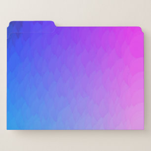 Purple Ombre Flame File Folders