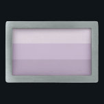 Purple Ombre Striped Belt Buckle<br><div class="desc">Modern,  classic purple ombre striped pattern.</div>