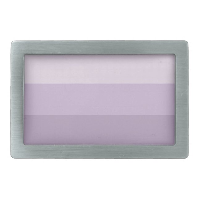 Purple Ombre Striped Belt Buckle (Front)