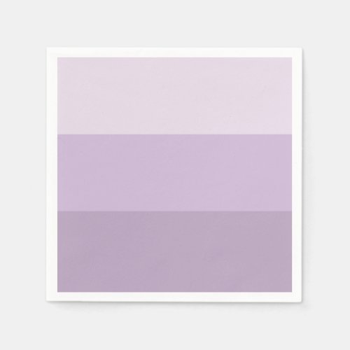 Purple Ombre Striped Napkins