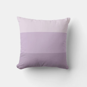 Purple Ombre Striped Throw Pillow