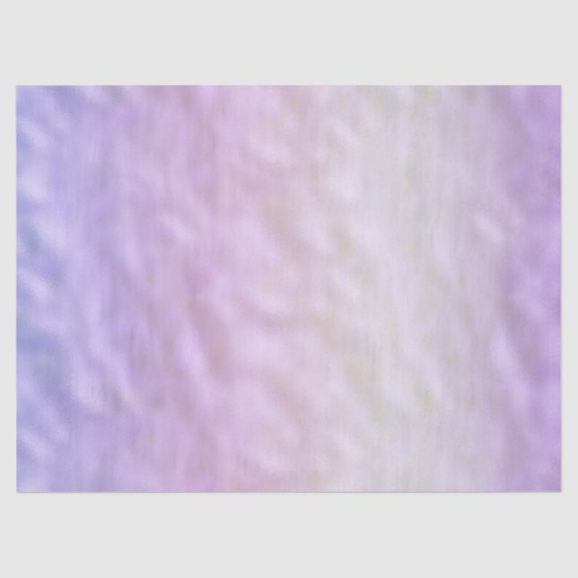 Purple Ombre Unicorn Tissue Paper (Front)