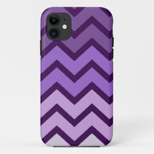 Purple on purple fade chevron style iphone 5 case