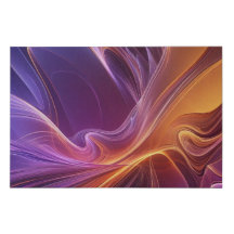 Purple orange radiant