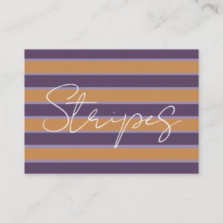 Purple Orange Stripes Pattern