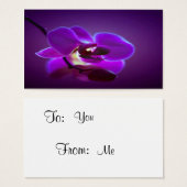 Purple Orchid (Front & Back)