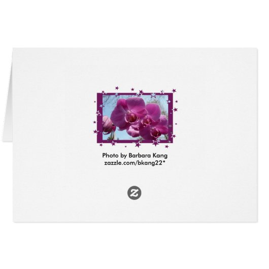 Purple Orchid (Back Horizontal)