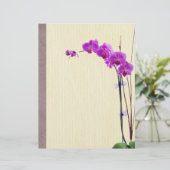 Purple orchid (Standing Front)