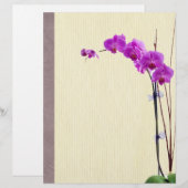 Purple orchid (Front/Back)