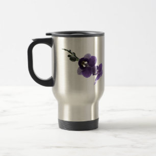 Purple orchid flower, Mug
