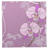 Purple Orchid Pattern