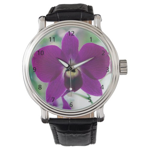 Purple Orchid Watch