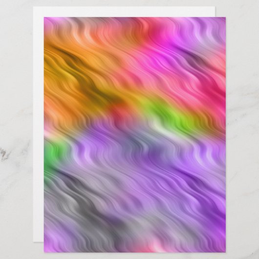 Purple Orchid Wavy Texture (Front/Back)