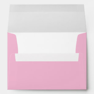 Purple Orchid Wedding Envelope