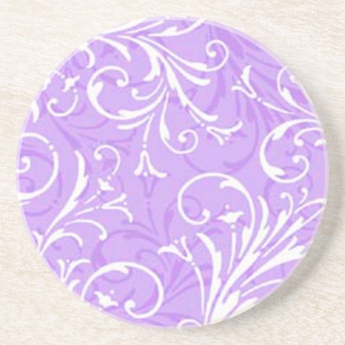 Purple Ornamental Coaster