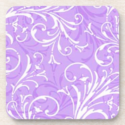 Purple Ornamental Coasters