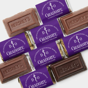 Purple Osteopathic Medical School Graduation Party Hershey's Miniatures
