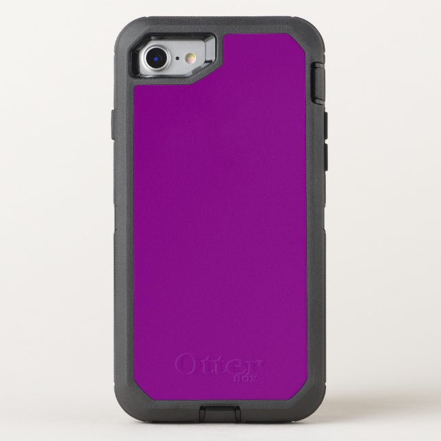 Purple Otterbox Defender iPhone 8/7 Case (Back)