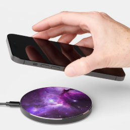 Purple Outer Space Fantasy Magical Wireless Charger