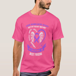 Purple Overdose Awareness Day Items In Memory of B T-Shirt