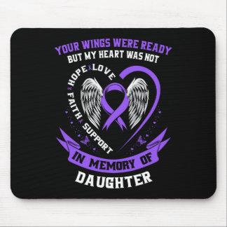Purple Overdose Awareness Day Items In Memory Of D Mouse Pad