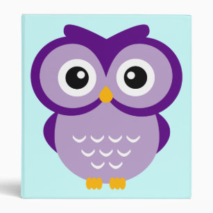 Purple Owl binder