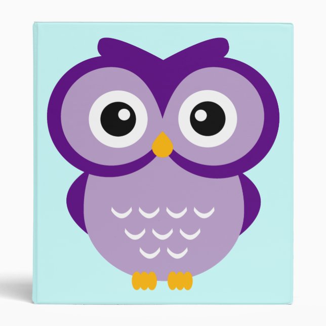 Purple Owl binder (Front)