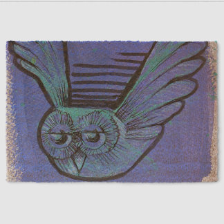 Purple Owl                                         Fiber Doormat
